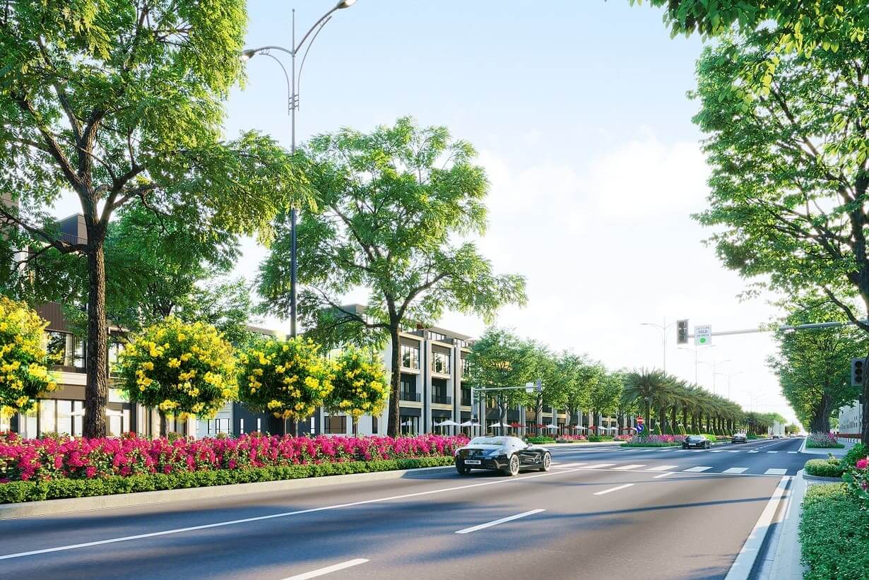 Đại lộ “huyết mạch” Goldsilk Boulevard 